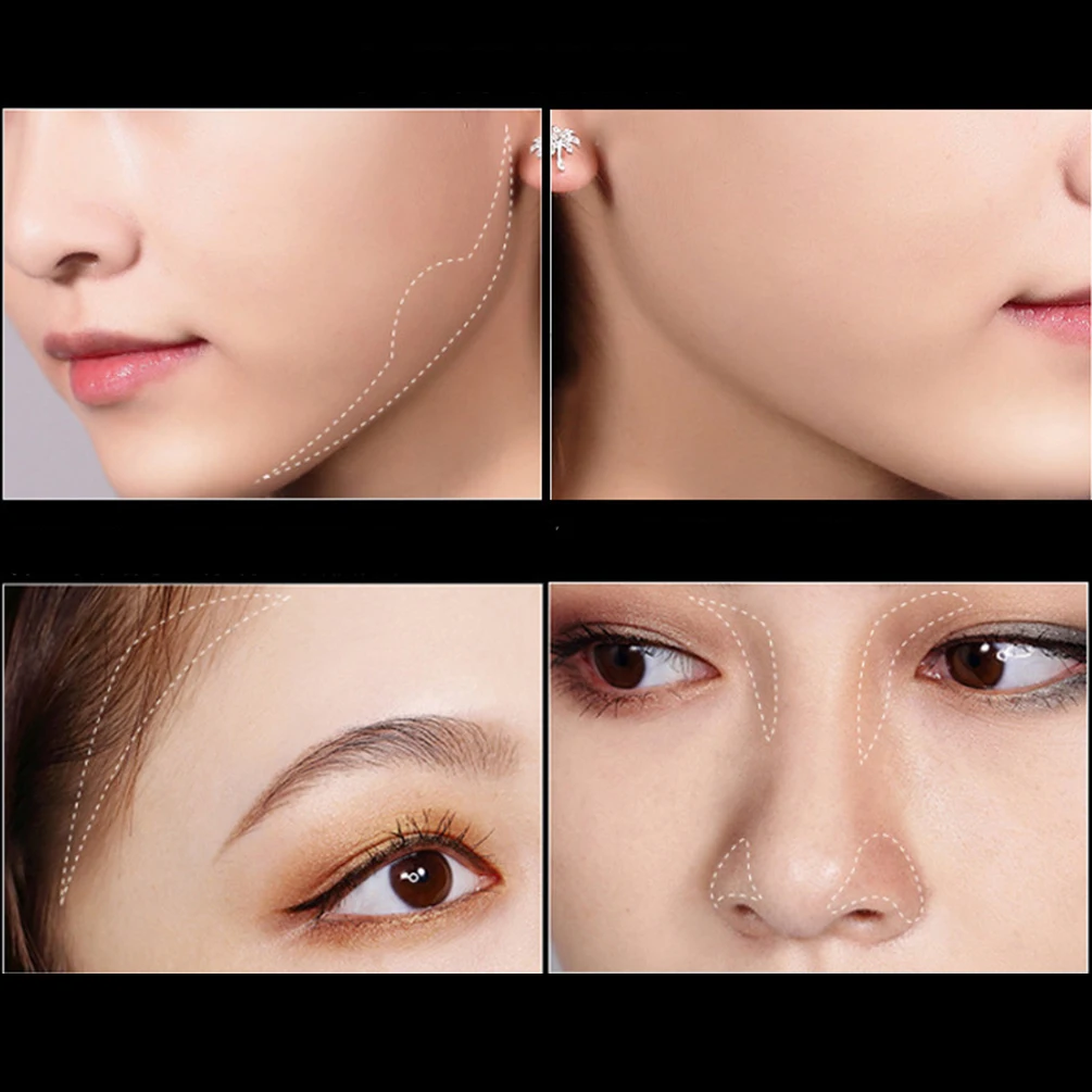 Small Silver Block High Pigmentation Contour Powder Private Label Matte Hairline Nose Shadow Brightening Modification 5 Colors