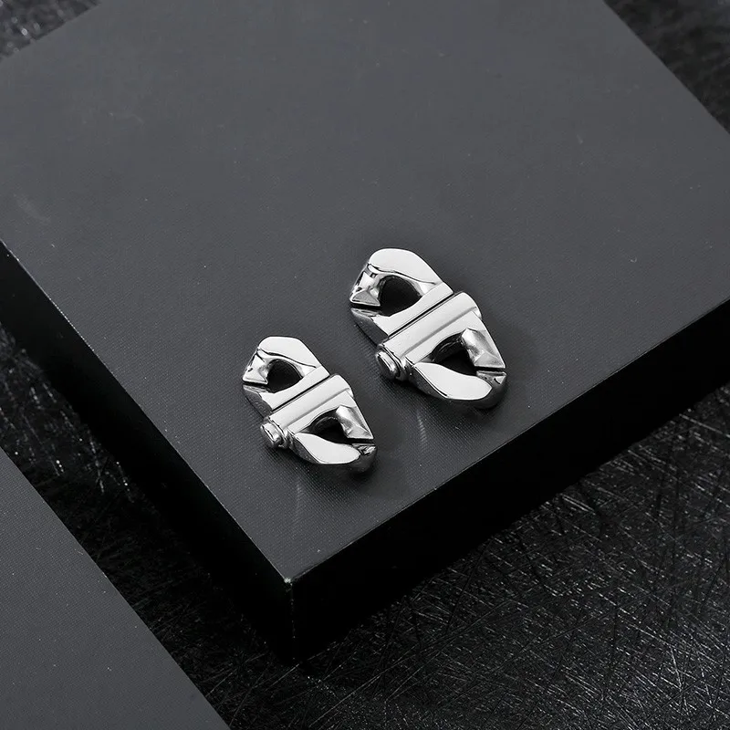 1pieces Stainless Steel Clasps for Chain Bracelet and Necklace Clasp Buckle Jewelry Making Accessories