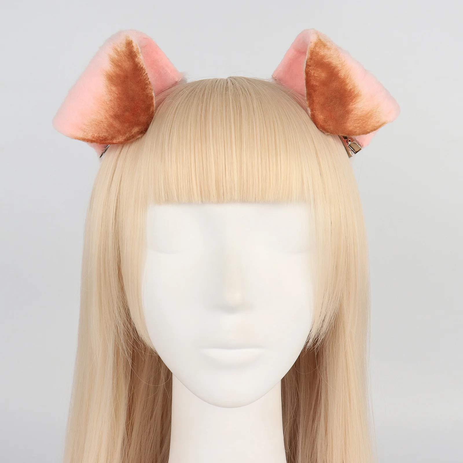 Oreilles et queue de chat en peluche Anime Beast, ensemble d'oreille et de queue d'animal, vêtements de sauna, cosplay comique, pince à cheveux d'oreille de chat, accessoires de fête