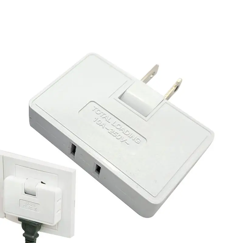 Electrical Multi-outlets Wall Tap Plug Portable Wall Outlet Extender Safe Plug Adapter Electrical Adapters For Family Friends