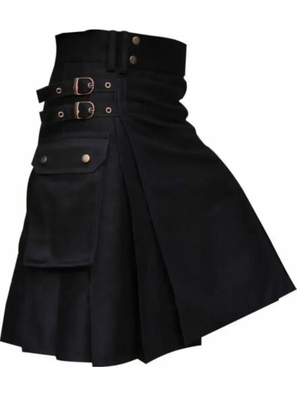 

Kilts Men's Utility Kilt for Men Modern Hybrid Cotton & Tartan Kilts Scottish Mens Kilt