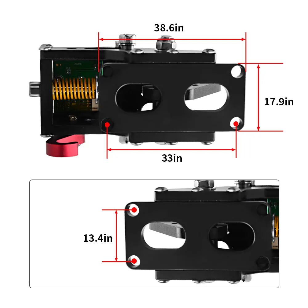 PC/PS4/PS5 Aluminum USB Handbrake Suit for Logitech G29 for SIM Racing Games FANATEC OSW DIRT RALLY Horizon Game Equipment