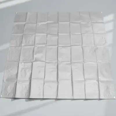 

Waterproof Shade Cloth Heavy Duty Tarp UV Resistant Rainproof Cover Outdoor Camping Picnic Groundsheet Reusable PE Fabric Metal