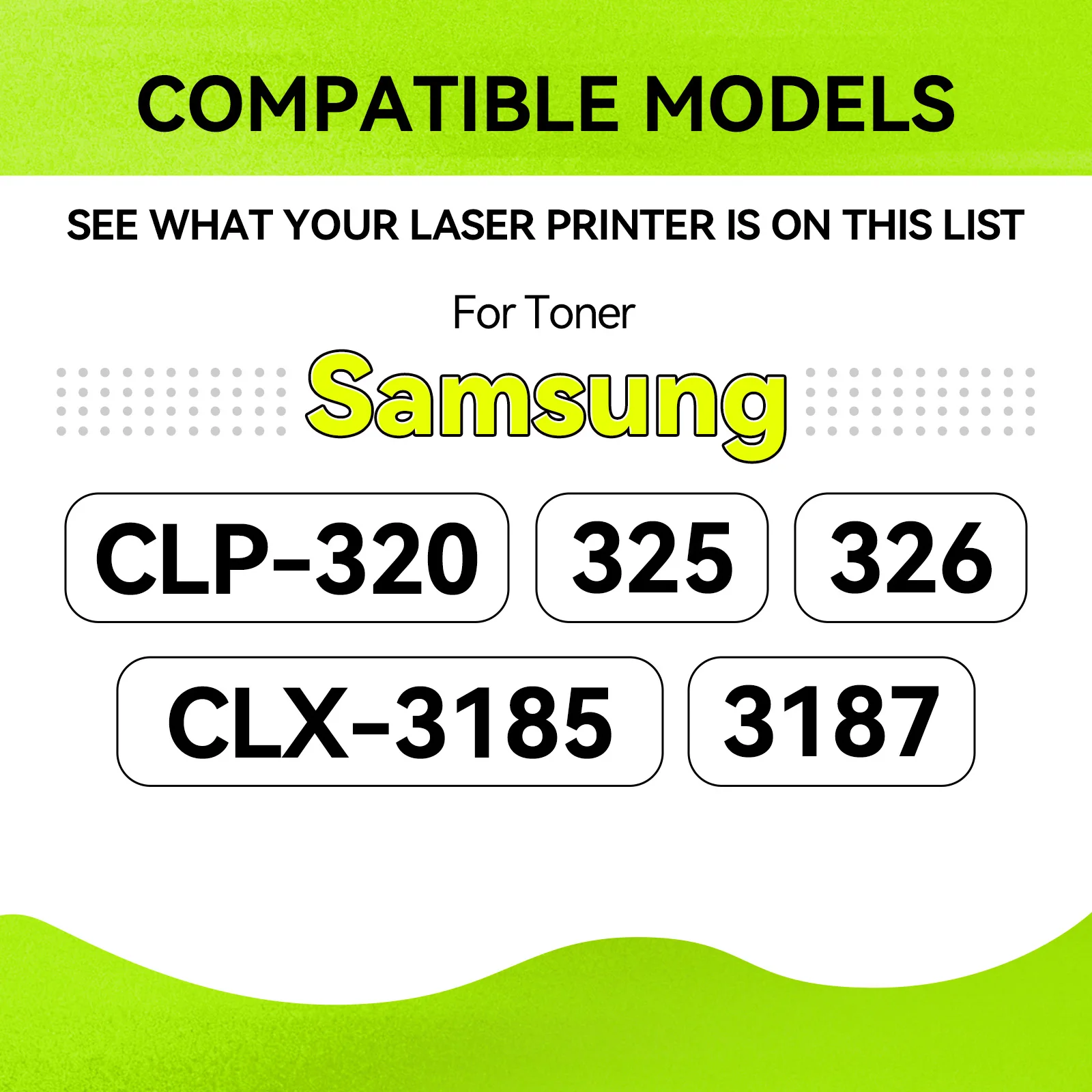 CLT 407 CLT-407 CLT-K407S Toner Cartridge Powder for Samsung CLP-320 CLP-325 CLP-326 CLX-3180 CLX-3185 Refill Toner