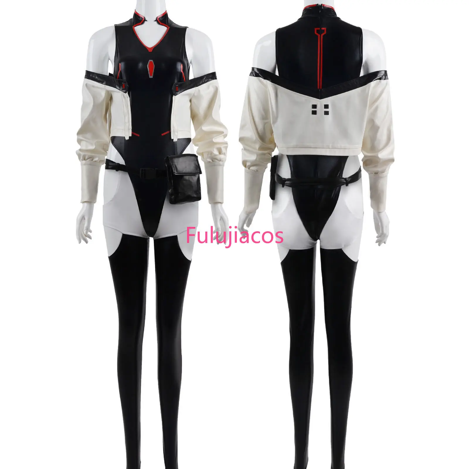 

Fulujiacos Anime punk Edgerunners Lucy Cosplay Costume Jumpsuit Wig Full Set