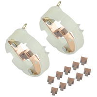2pcs Carbon Brush Holder With Copper Brush Charging Drill Electric Screwdriver Brush Holder For BOSCH-HC683LG KV3SFN