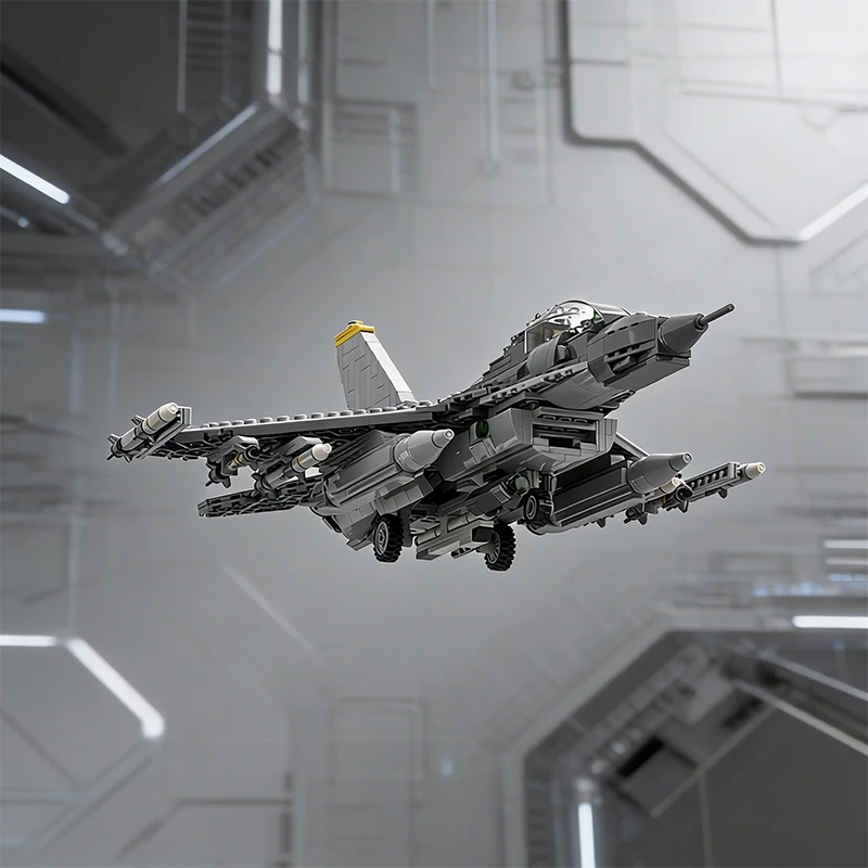 1255 PCS Customize Close-range air combat fighters MOC Customize Modular Building Block Creative Design DIY Festival Toy Gift