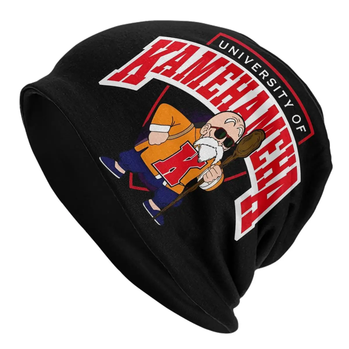 

University Of Kamehameha Dragon Ball Slouchy Knit Beanie Hat for Man Woman Winter Bonnet Hat Lightweight Warm Skullies Cap