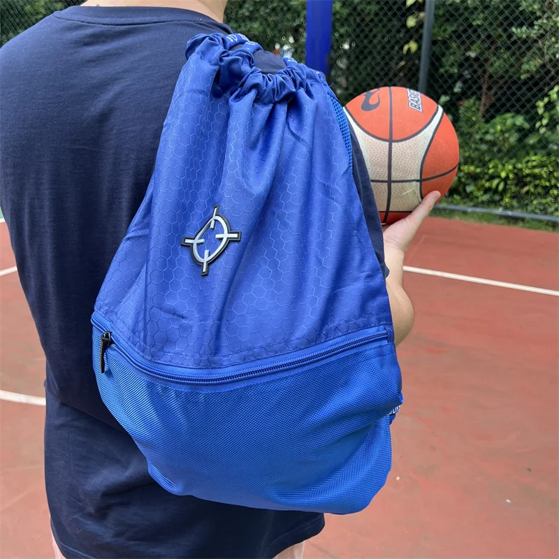 RIGORER Waterdichte sporttas Zak met trekkoord Fitness Reizen Outdoor Rugzak Lichtgewicht rugzak Outdoor voetbal opbergzakken