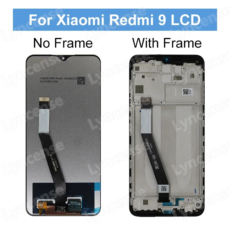 For Xiaomi Redmi 9A LCD Display 9C M2006C3LG Touch Screen Digitizer For For Redmi 9 LCD M2004J19AG M2004J19C Replacement Parts