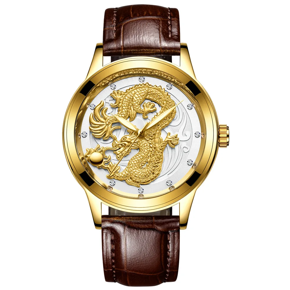 Men's BINBOND Dragon Precise Quartz Watch