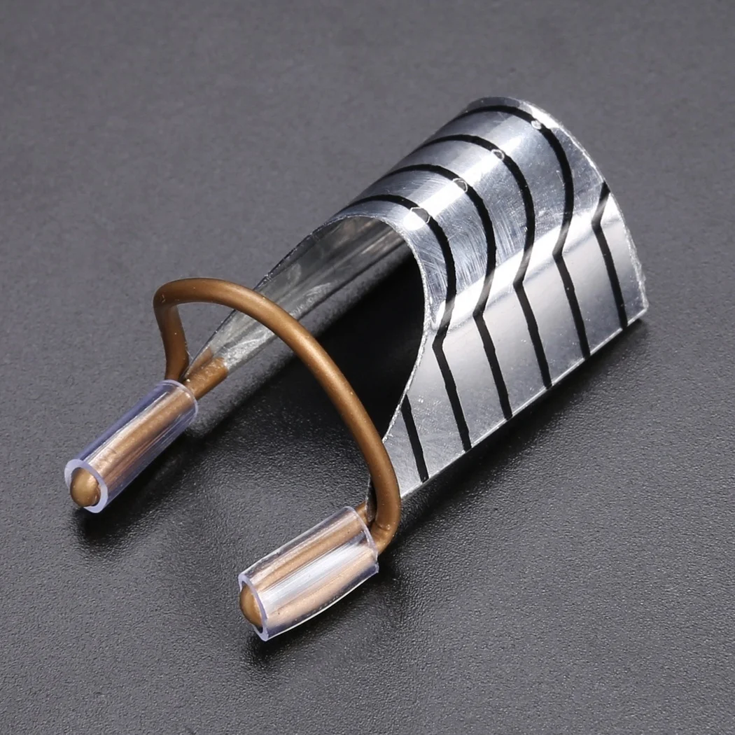 5 Stück wieder verwendbare Nail Art Extension Formulare Guide Protector Stone go Nagels pitzen Acryl UV Gel Protector Französisch Nagel formen