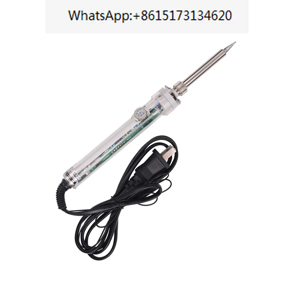 60W electric soldering iron set, adjustable temperature model, aviation model, plug, wire, welding tool, constant temperature