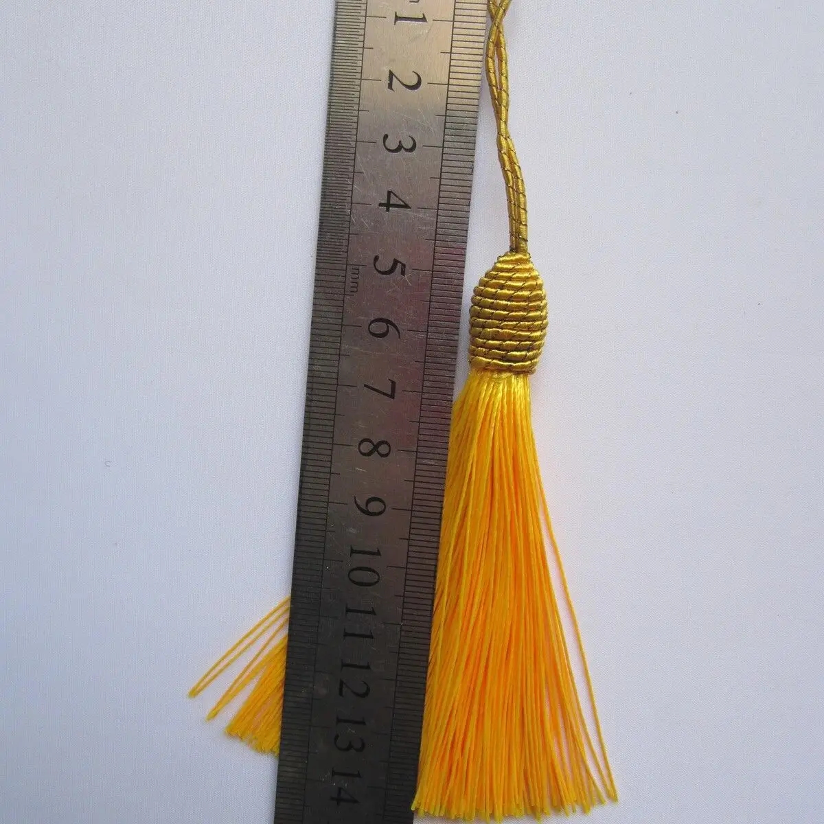 20PCS/LOT Red Silky Tassels Fringe Sewing Accessories Crafts DIY Curtains / Scarf / clothing Tassels 10-15cm