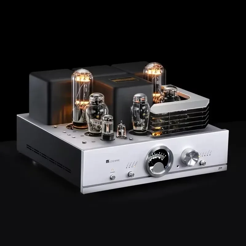 MUZISHARE R100 Amplifier 300B Push 845 211 805 Class A Fever Power Amplifier Integrated Balanced Phono Pmplifier Tube Amplifier