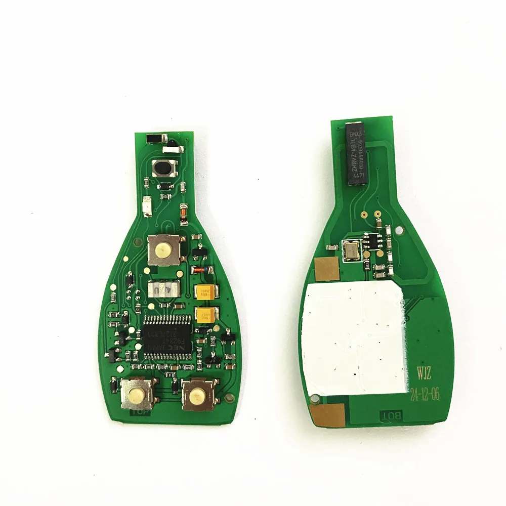 3/4 ボタン 433 MHZ 車リモートキーメルセデスベンツ W203 W204 W205 W210 W211 W212 W221 W222 A B C E S クラス BGA および NEC