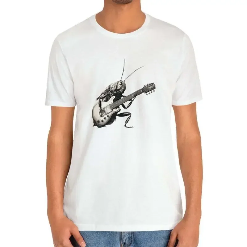 Cockroach Playing Guitar T Shirt