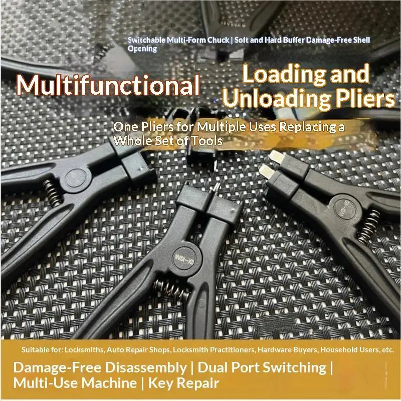 Multi-Function Detachable Pliers Spring Clip Pry Tool For Car Key Remote Fob Shell Disassembly Auto Repair Hand Kits