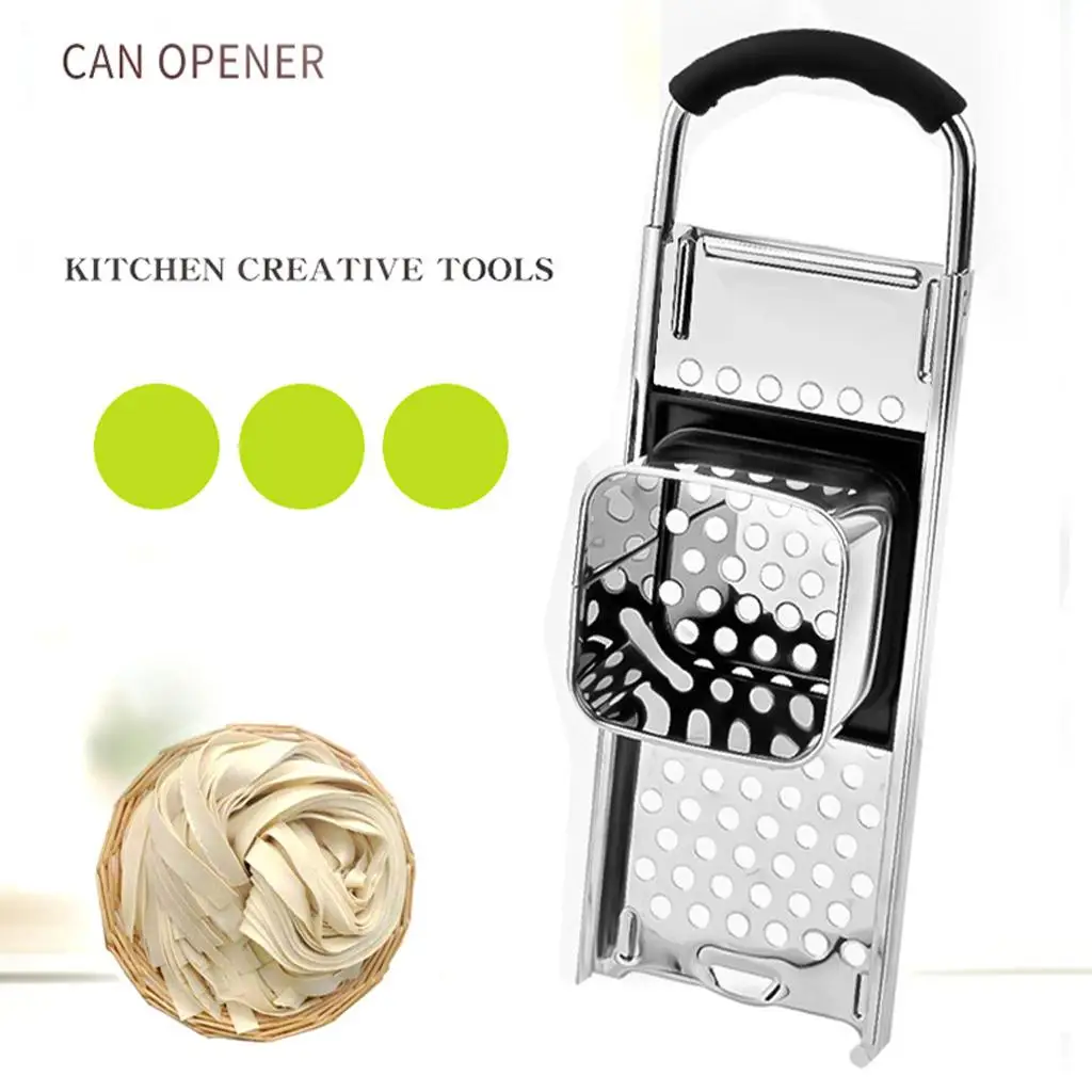 Kitchen Stainless Steel Manual Spaetzle Maker Grater Tool Handle