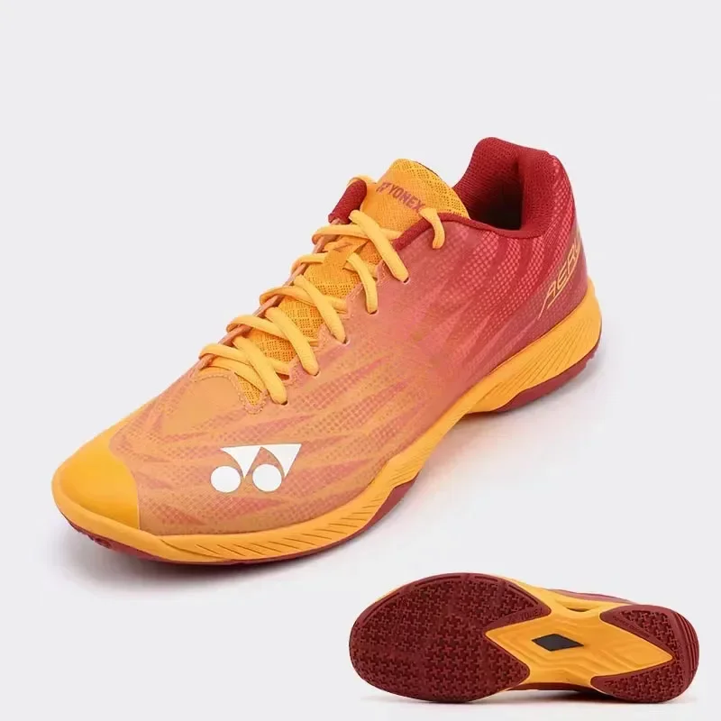 Brand YONEX Badminton Sneakers Unisex YY SHBAZ2 High-quality Shock-absorbing Breathable Non-slip Training Sports Tennis Shoes