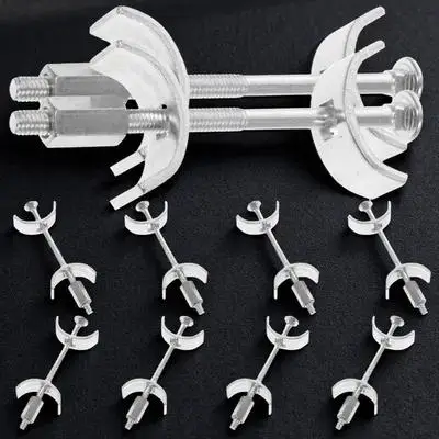 10Pcs Countertop 100Mm Furniture Connector Galvanized Steel Kitchen Worktop Joint Connector Bolt Countertop