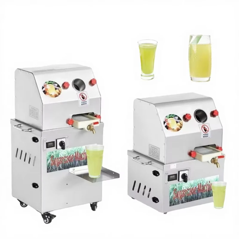 

Electric commercial sugarcane juicer 220V stainless steel 3L capacity