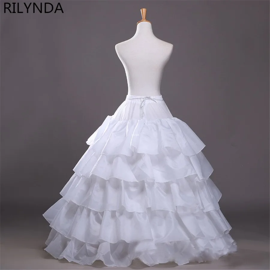 Bridal Wedding Petticoat Underskirt Ball Gown Crinoline Slip Underskirt Bridae Prom Dress Petticoats image 5
