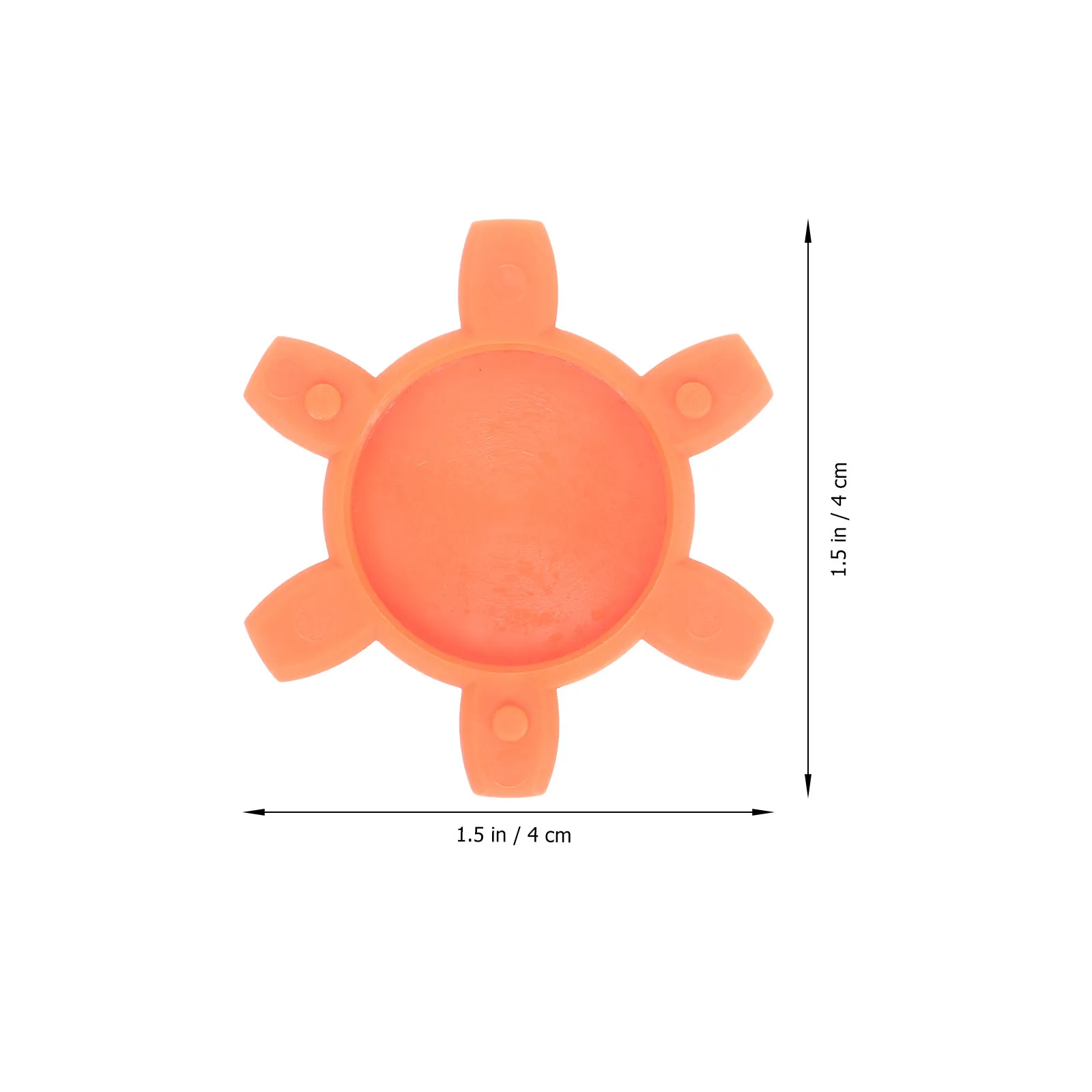Flexible Plum Coupling Rubber Spider Insert High Durability Jaw Spider Shaft Coupler for Cnc Machine Motor Screw Drive