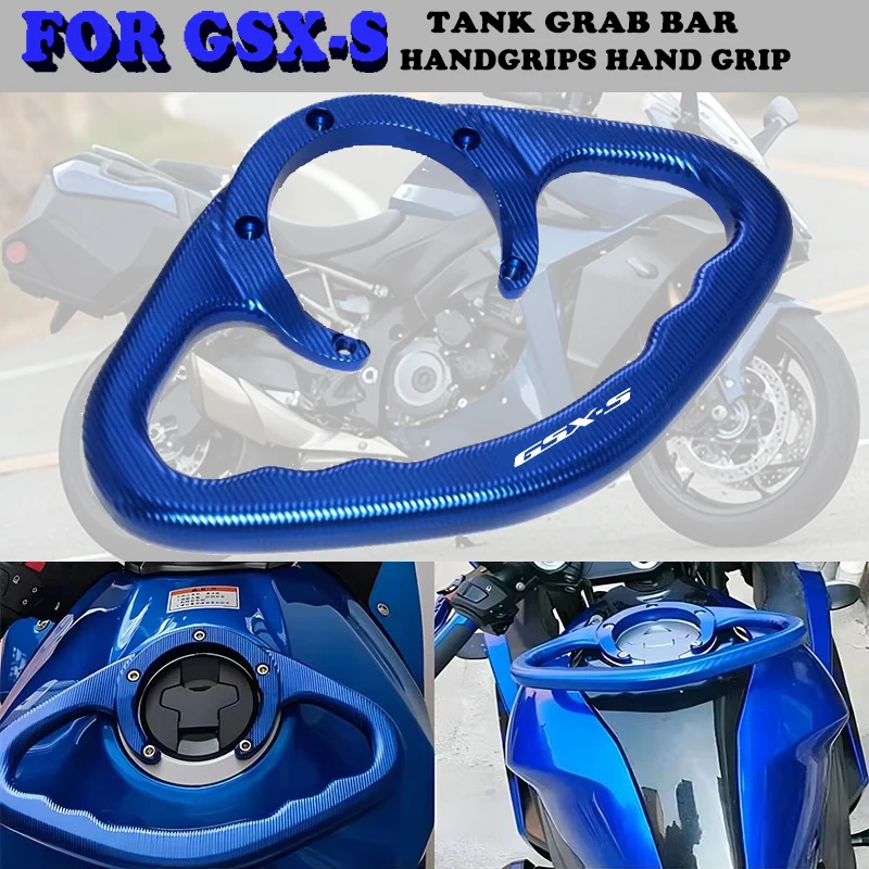Motorcycle Passenger Handgrips Hand Grip Tank Grab Bar Handle Armrest For GSXR GSX-S GSX-R 600 750 1000 1300 Hayabusa