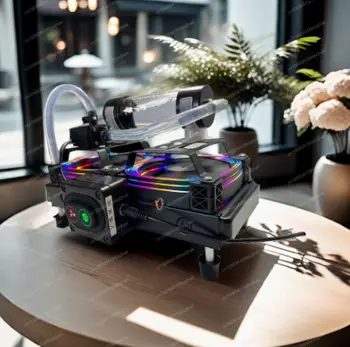 Mobilní telefon iPad tablet počítač magnetický polovodič chlazení kapalinové chlazení vodní chlazení radiátor jablko android 8 nejlepší prodej Vodní chlazení iPadu - №1