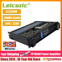Leicozic Professional Amplifier 2350W x2 Channel Power Amplificatore Subwoofer Stage Line Array Sound Amplificador For Events