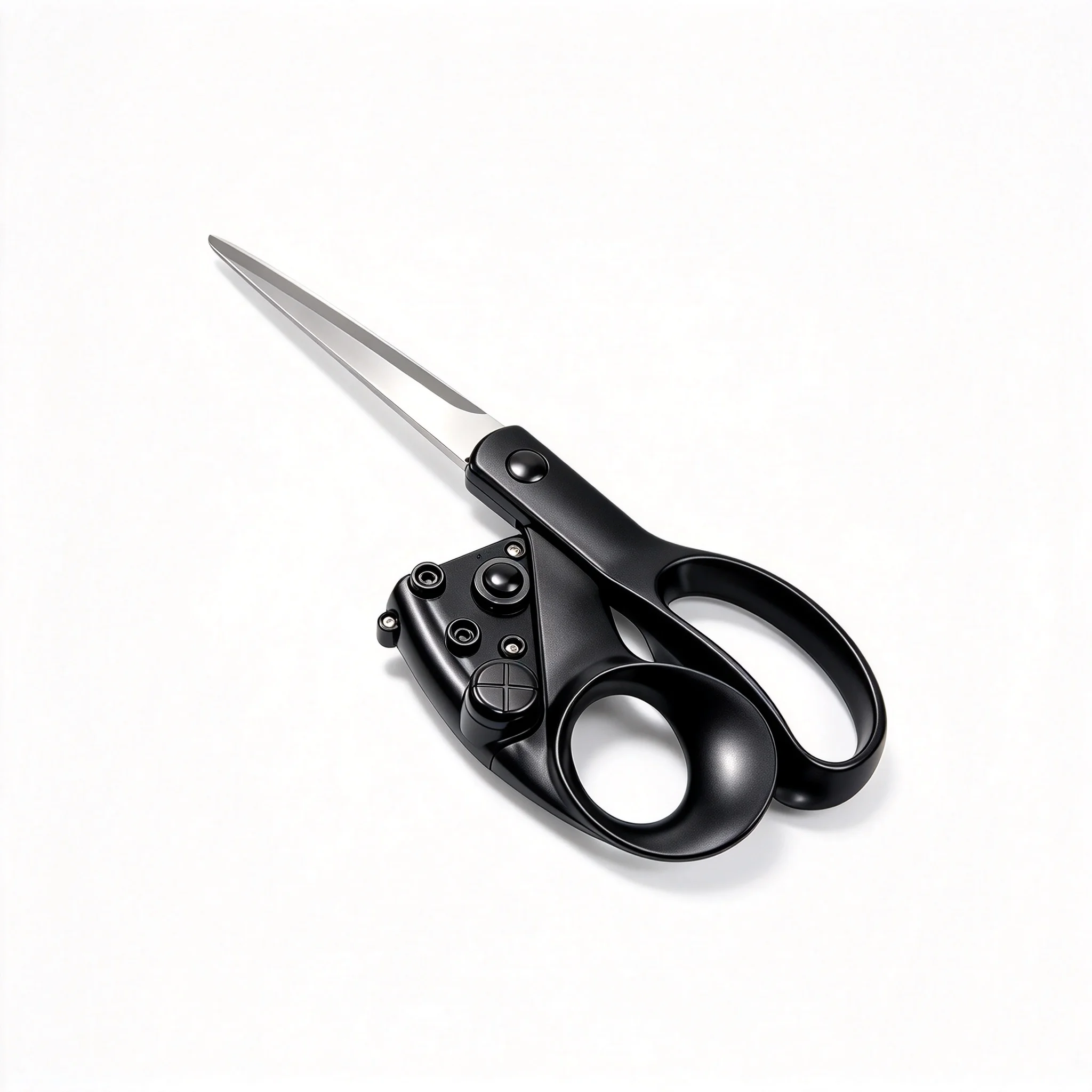 Popular New Professional Laser Guided Scissors for Home Crafts Wrapping Gifts Fabric Sewing Cut Straight Fast Scissor Shear
