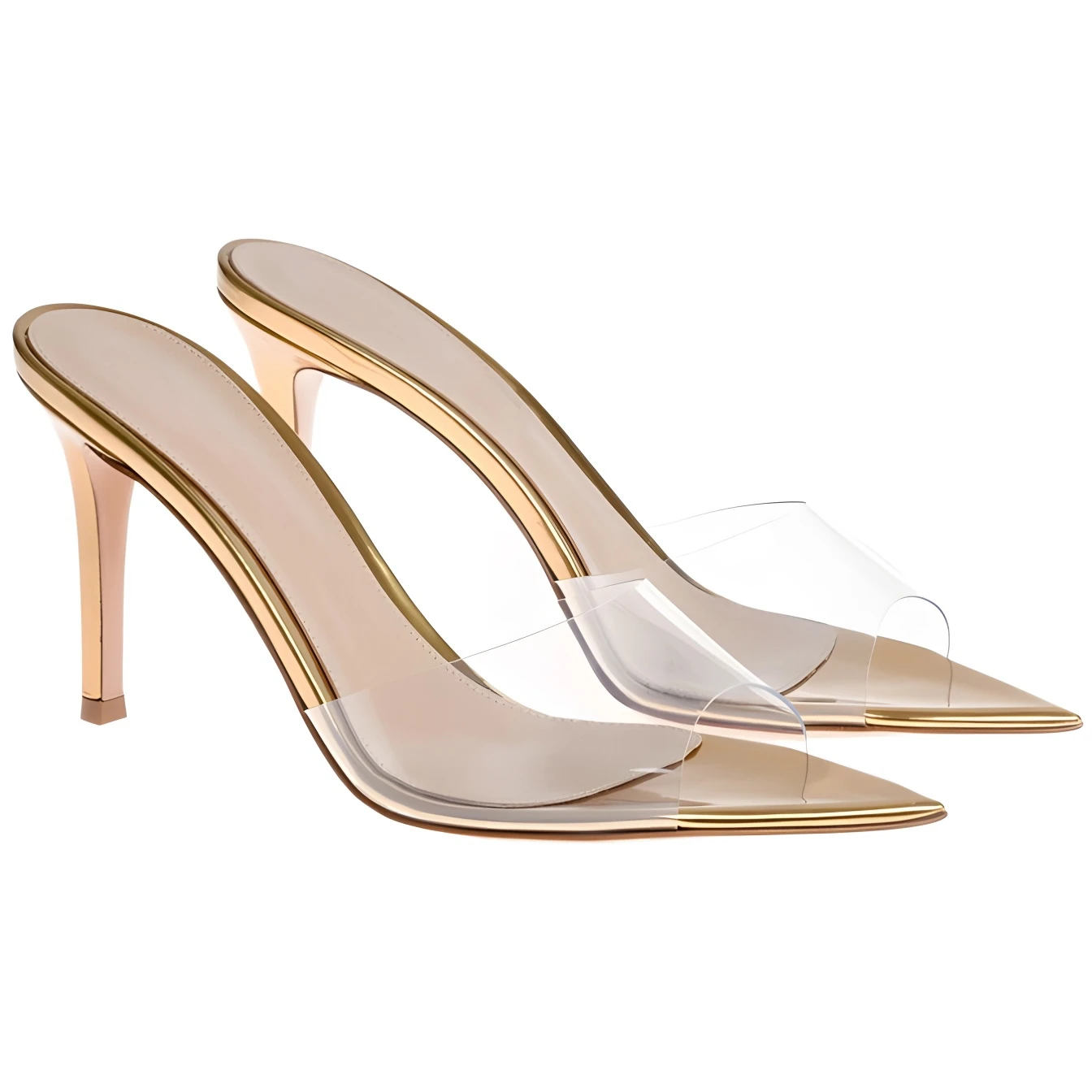 【Measure Your Feet Length Before Order】Sandals Woman Pointed Toe High Heel Slip-On Sexy Stiletto Ladies Designer Shoes 93-CHC-33