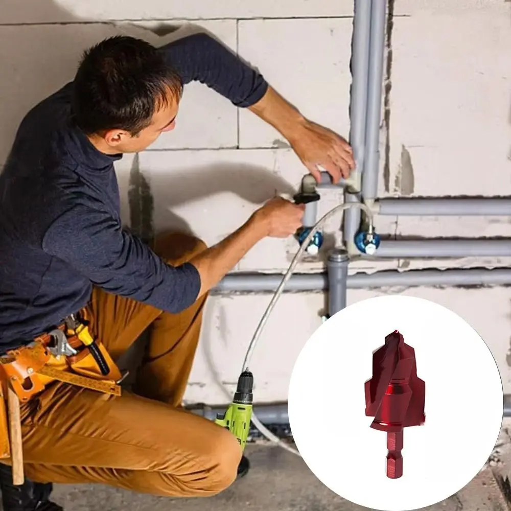 

Подъемное ступенчатое сверло из PPR, быстрорежущая сталь, сверло с шестигранным хвостовиком, спиральная канавка, износостойкое