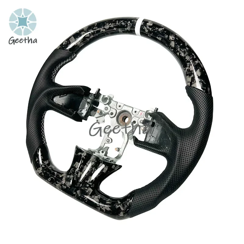 

Custom Carbon Fiber Leather Steering Wheel for Infiniti Q50 Q50S 2018-2024 Series