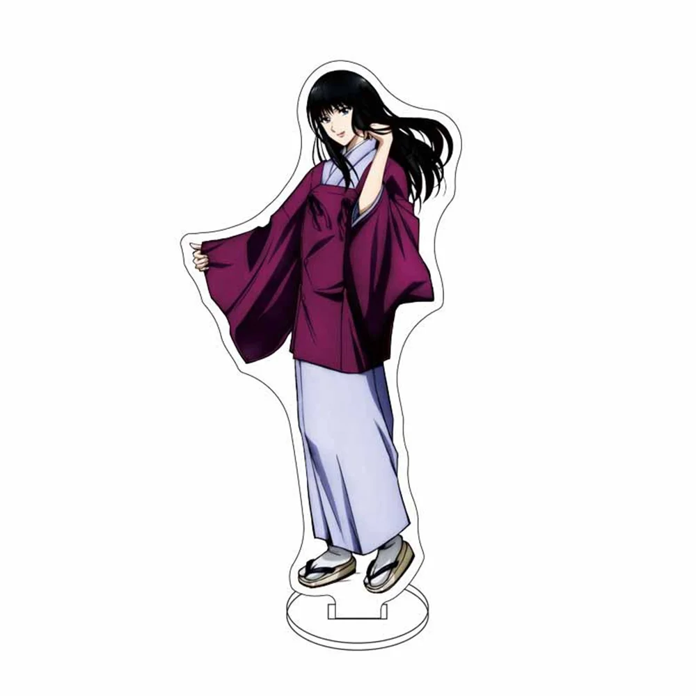 15CM 2024 Anime Rurôni Kenshin: Meiji kenkaku roman tan Cosplay Charm Tekens Ornament Accesorios Goederen Collectie Geschenken