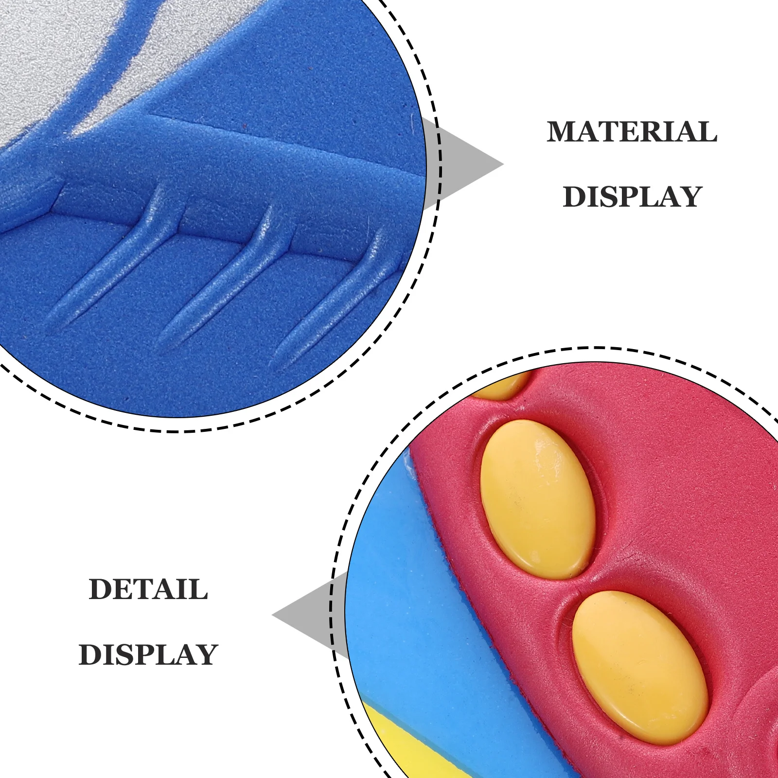 어린이용 수중 다이빙 세트 2개 수영 다이빙 물고기 장난감 수영장 해변 여름 재미를 위한 물에 뜨는 물놀이용 - 에바 패들링