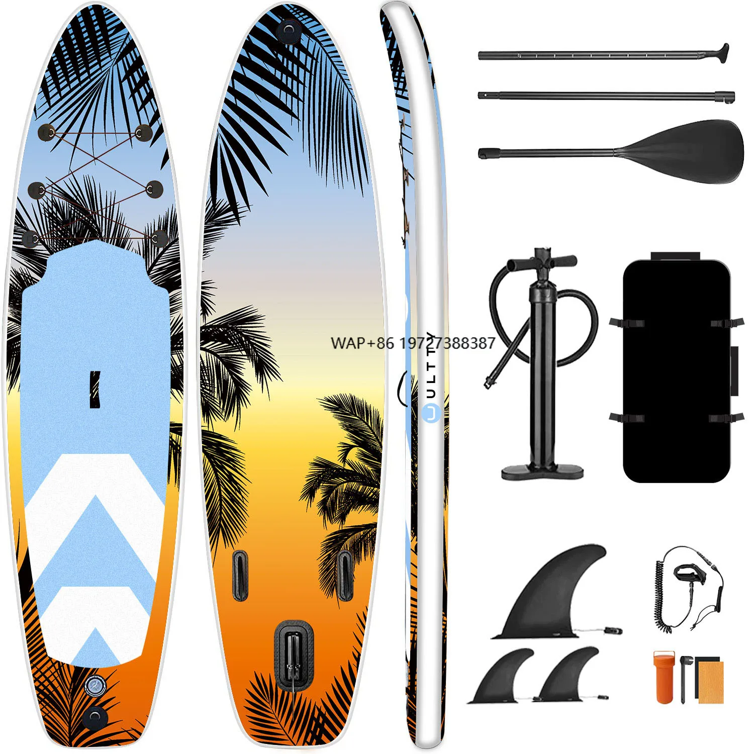 

Foldable Inflatable Paddle Boards Isup Wholesale Environment Friendly Stand up Paddle Boarding in China