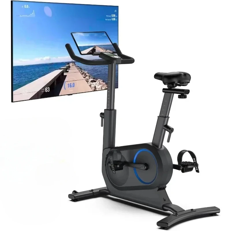 

Exercise Bike Stationary 24 Level Magnetic Resistance Comfortable Seat Cushion Cardio Gym Spinning Bike Exercise Machine