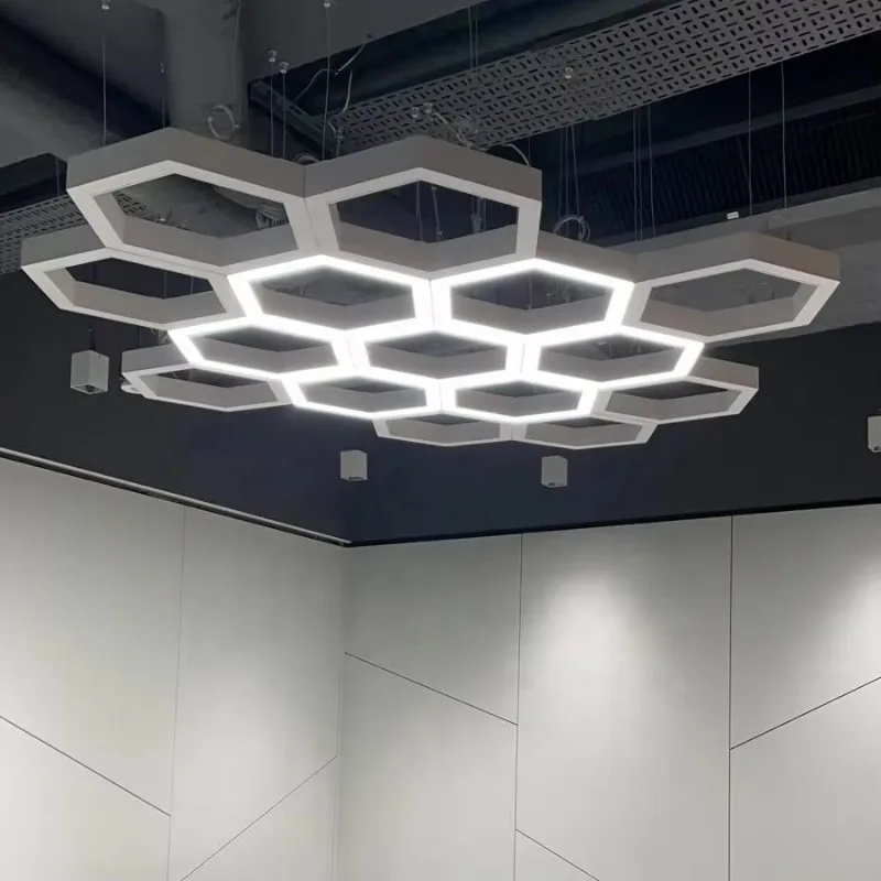 L4060-H-900/779 Smart Home Lighting Series Linear Aluminum Small Lamp Remote Control Project Chandeliers Pendant Lights