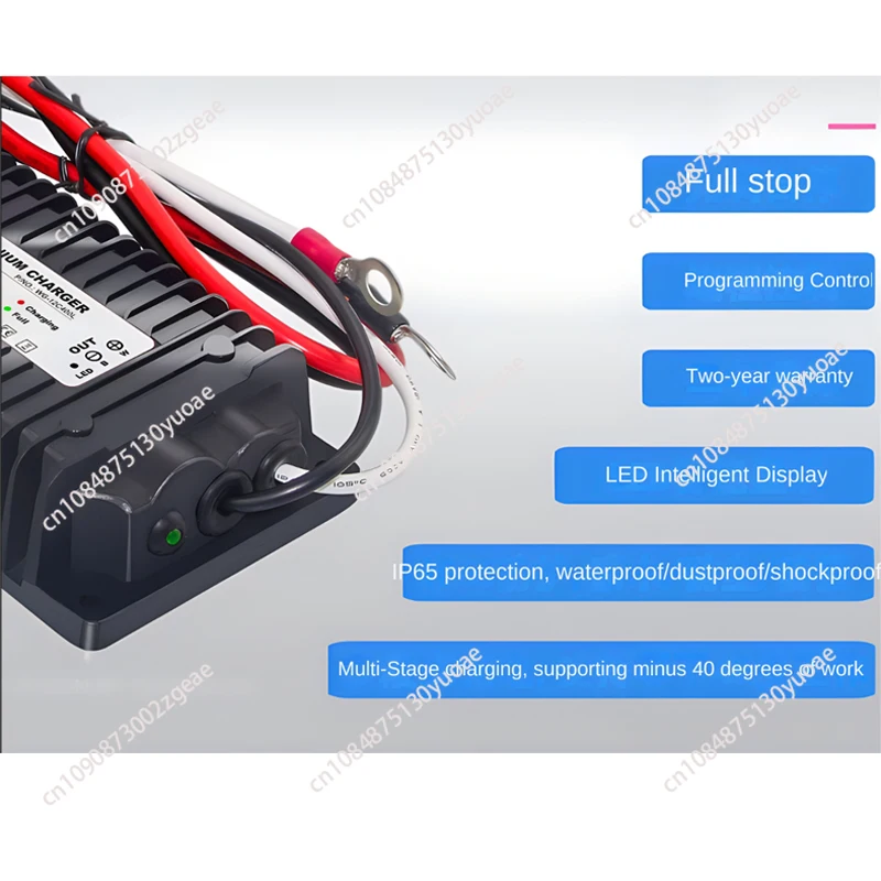 10-20V to 24V 30A Booster 12V TO 24V 24V TO 12.6V 30A 36V Lifepo4 Lithium Battery Charger RVs E-scooter Boat