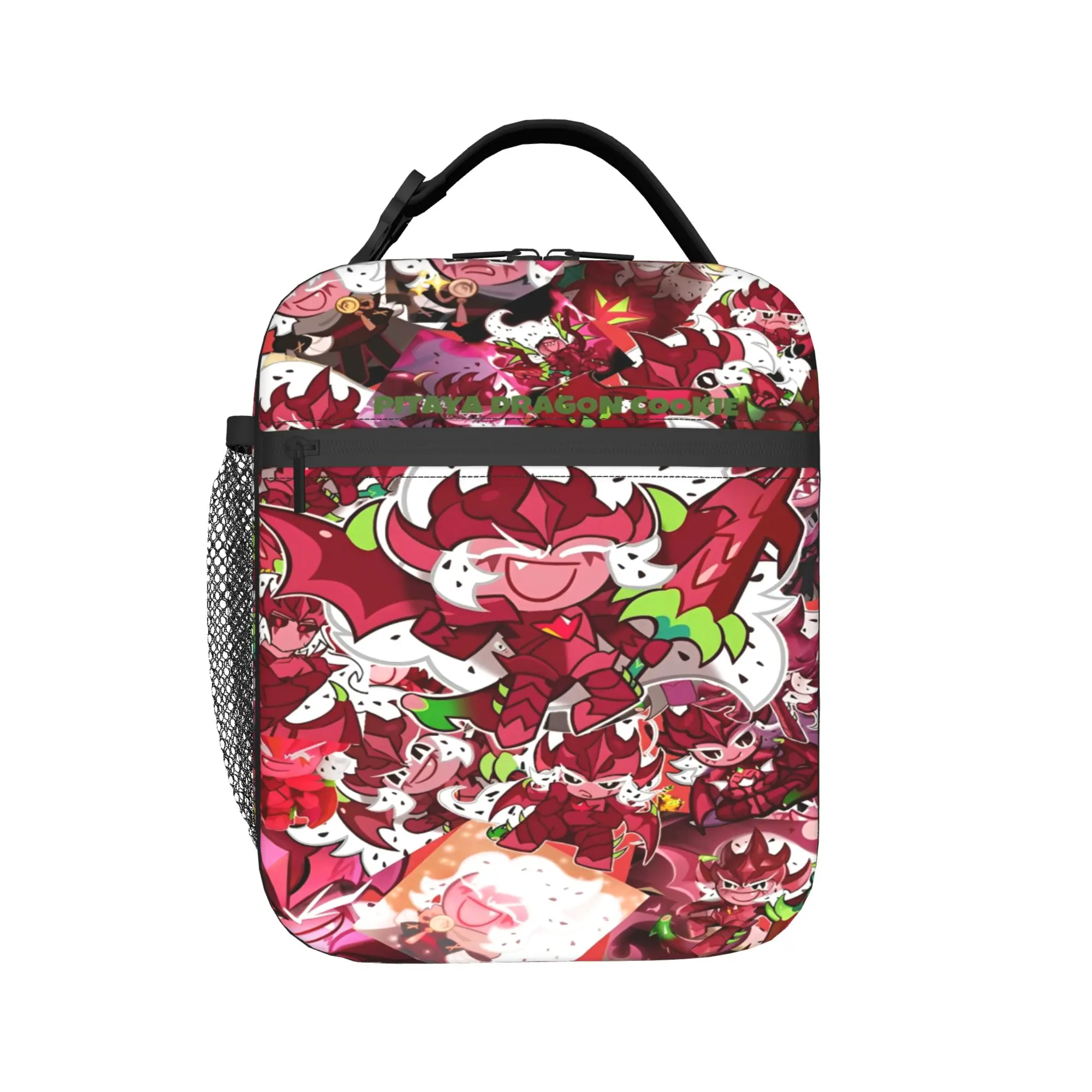 Cookie Run Kingdom Lunch Bag  Travel Lunch Box For Women  Casual Print Thermal Lunch Bags Oxford Portable Cooler Bag