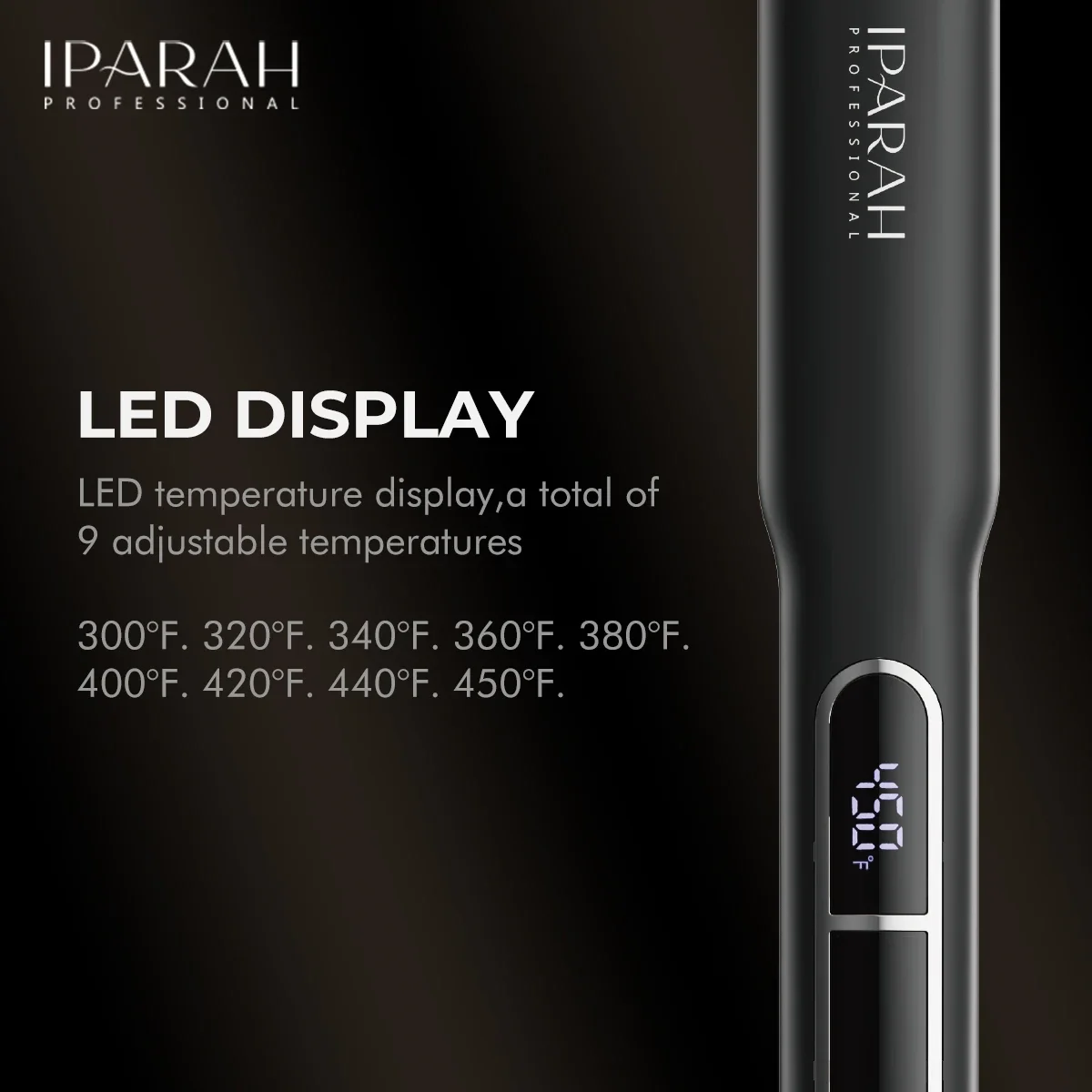 IPARAH Hair Straightener Professional Straightener for Hair Women Electric Hair straightening Brushes Barber Salon Tools P-123