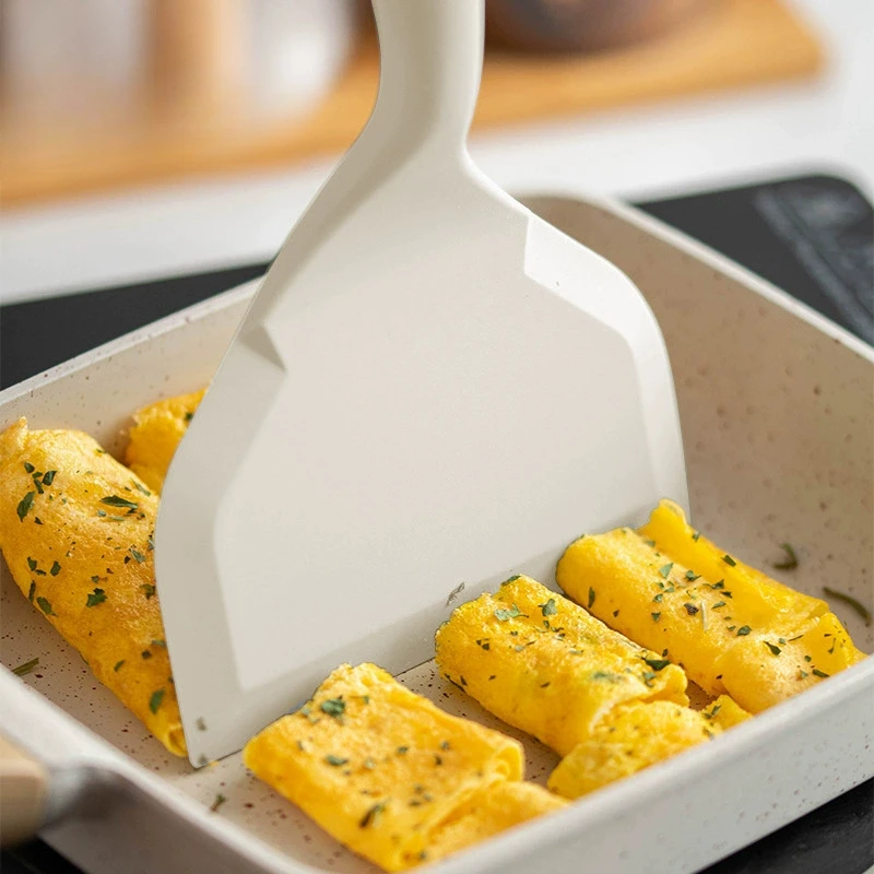 

Silicone Pancake Spatula Non-stick Frying Pan Baking Scoop for Eggs Fish Pizza Steak Shovel Heat Resistant Kitchen Flipper Spoon