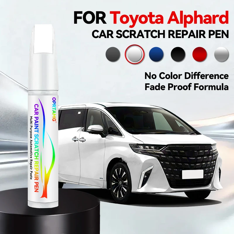 

Ручка-корректор для ремонта автомобильной краски, средство для удаления царапин, аксессуары для самостоятельного ремонта авто для Toyota Alphard, белый W09 066 090, серебристый 1G6, черный 220