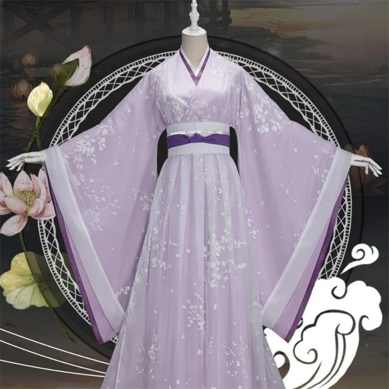 

Jiang YanLi Cosplay Hanfu Tang Dynasty High Waist Ruqun Cute Lolita Female Mo Dao Zu Shi Anime The Founder Of Diabolism