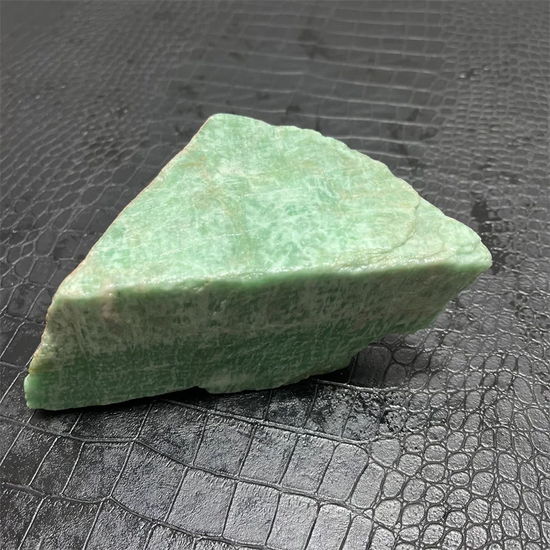 1050g Natural Raw amazonite stone rough mineral stone specimen