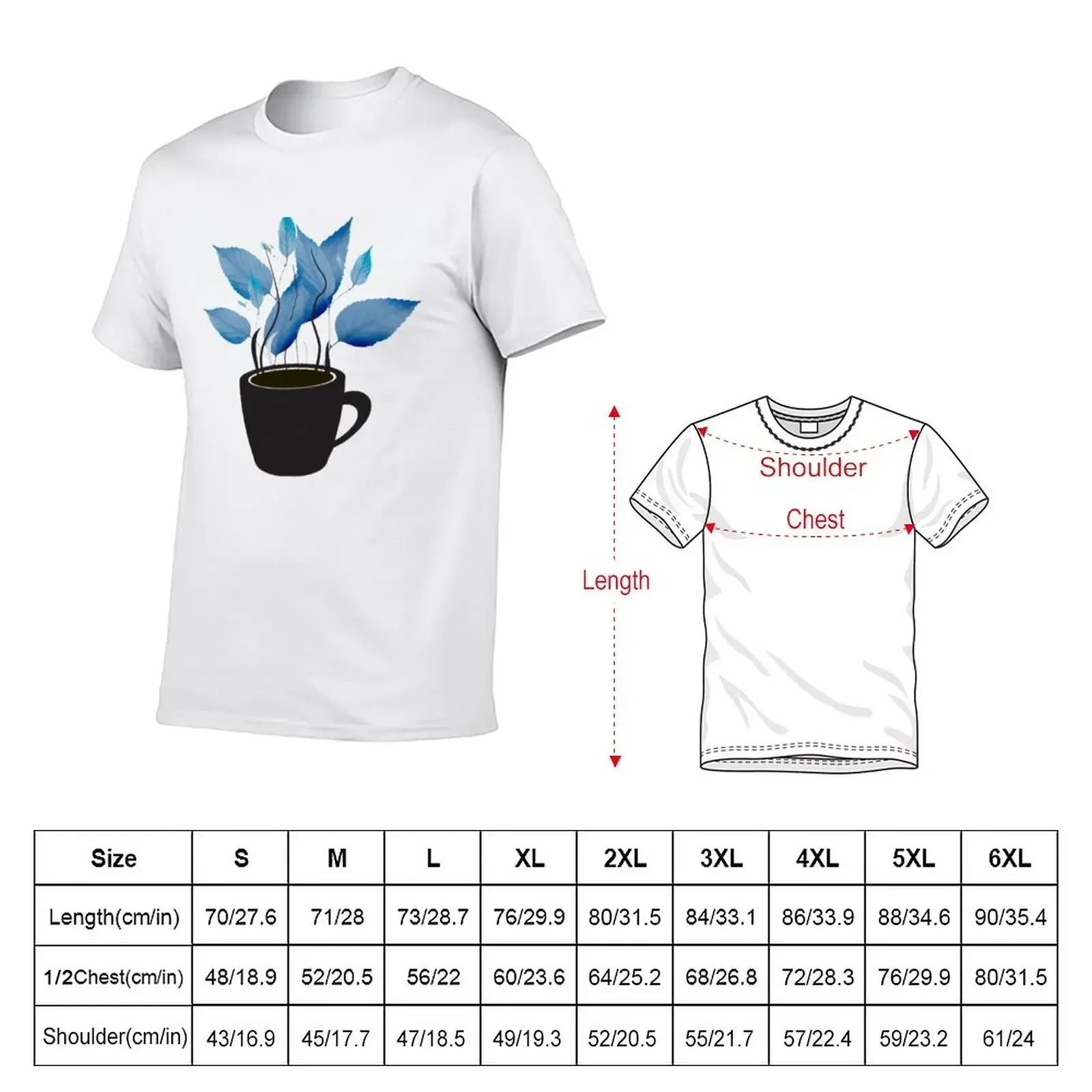 Wild coffee T-Shirt graphics blanks men clothings