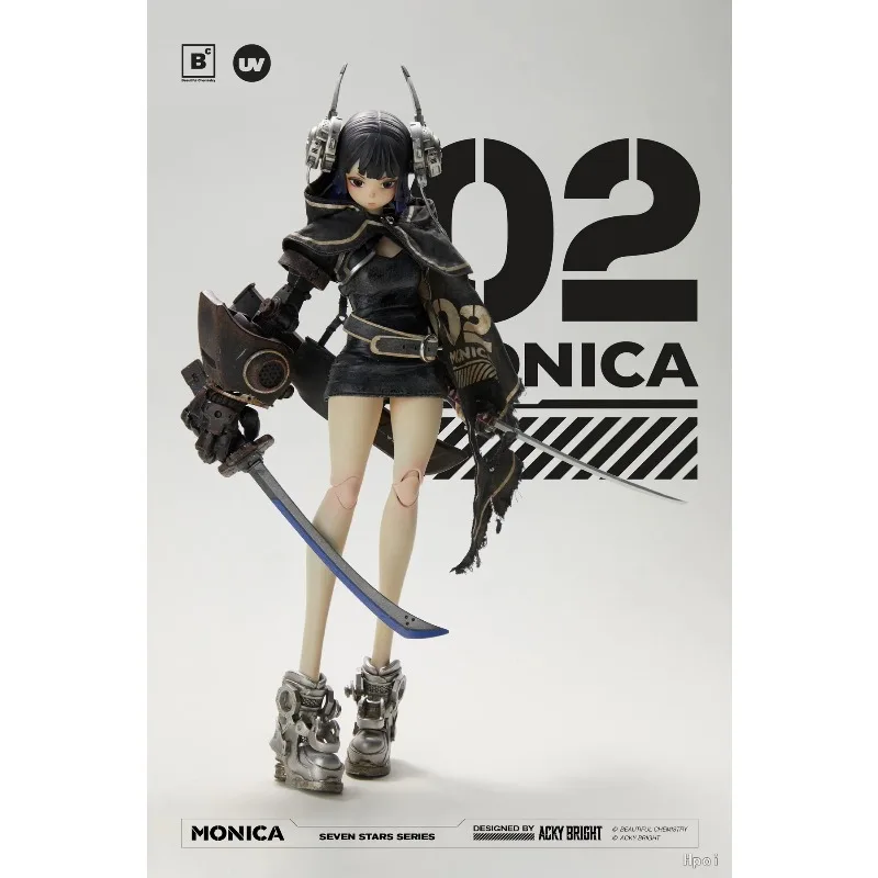 Original in Stock,Beautiful Chemistry Underverse Seven-star Series 02 Monica 1/6 Action Figure Toy Model