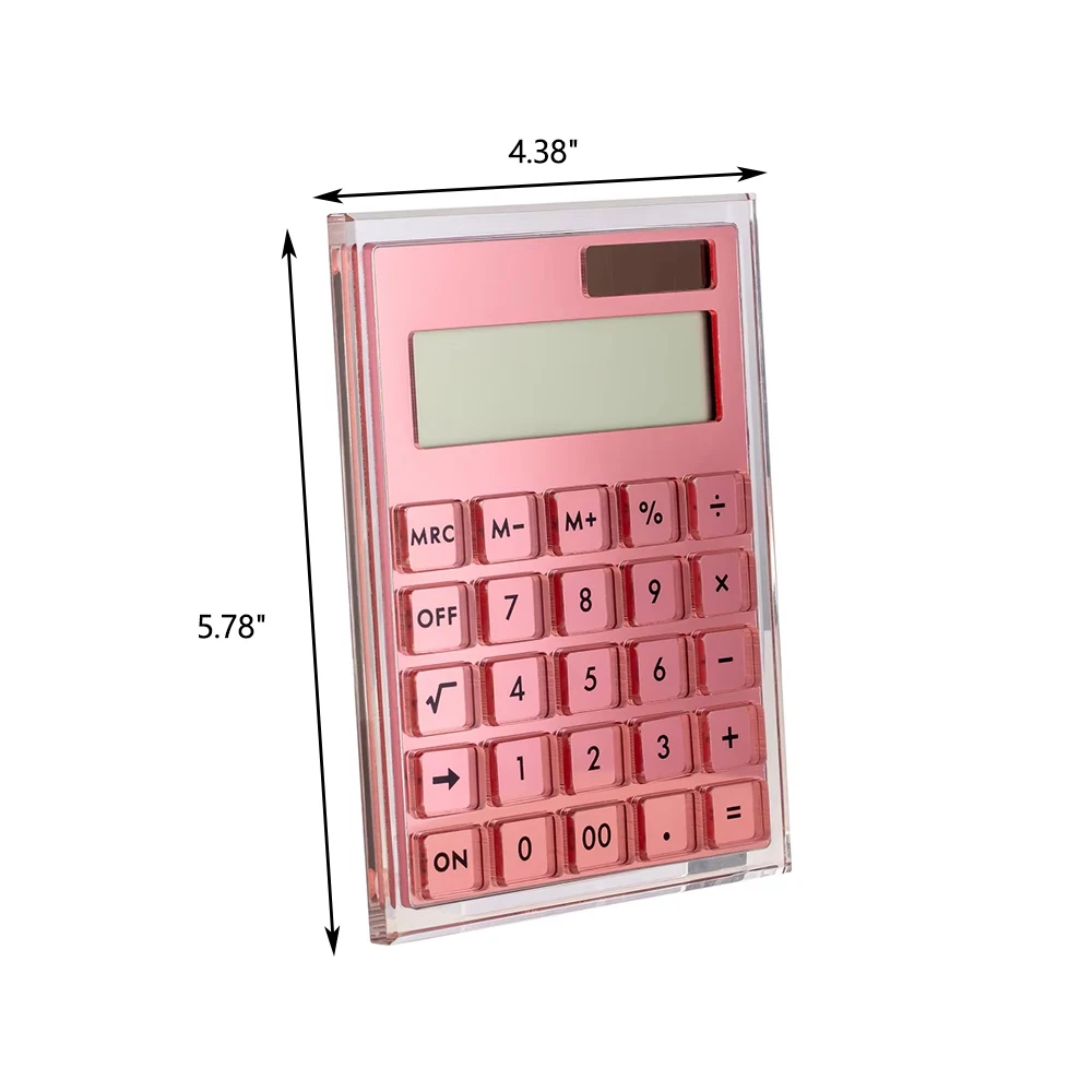 Hot‑Sale Acrylic 12‑Digits Digital Scientific Electronic Calculator for Daily Office Calculation Use